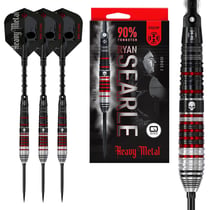 Fléchettes Ryan Searle series 2 90% Quick Point pointe acier 32g - Harrows
