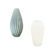 Moule en silicone 16,5cm x 8cm - Cône rayé