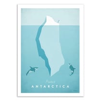 Affiche 30x40 cm - Antarctica - Henry Rivers