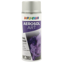 Spray de peinture - Argent - RAL 9006 - Satiné - Tous supports - Aérosol Art