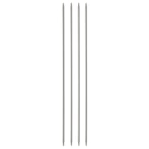 Aiguilles à tricoter double pointe 40cm en aluminium