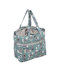 Sac de rangement à cordon "Mouton" - 18x32x34cm - Hobby Gift Vert