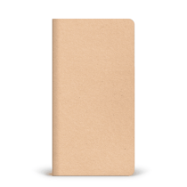 Le cahier "Traveller Notebook" - pages pointillées - Sable - 118 x 210 mm - Made in France