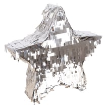 Pinata - Etoile argent - À remplir