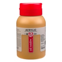 Peinture acrylique - Terre de Sienne Naturelle - 234 - Pot de 750 ml - Talens Art Creation