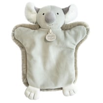 Marionnette à main Koala gris - 25 cm - Doudou et compagnie