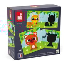 Puzzle Les animaux et leur ombre -