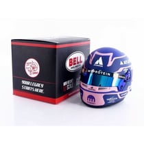 Mini casque 1/2 - MINI HELMET - Alexander Albon Williams F1 2025 - Bleu/Rose