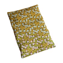 Bouillotte micro onde - Liberty jaune - Le Gang des Fougères