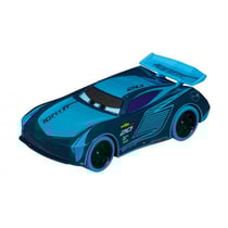 Carrera go - cars jackson storm glow racers - 64221 - voiture circuit disney pixar