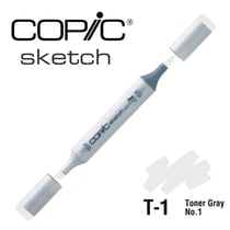 Copic - Marqueur à l'alcool Copic Sketch T1 Toner Gray No.1