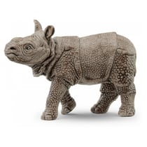 14860 figurine bebe rhinoceros - Schleich - Marron