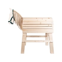 Cheval de voltige en bois