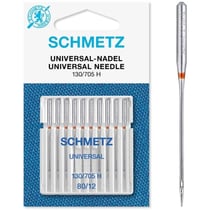 10 Aiguilles universelles Schmetz 130/705 H taille 80