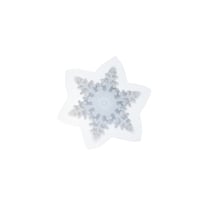 Moule en silicone 10 cm x 10 cm x 2,6 cm - Flocon de neige