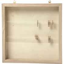 Cadre 3D en bois - 23 x 23 cm