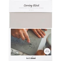 Plaque d'impression, A4, feuille 21x29,7 cm, gris clair, 1 pièce