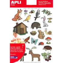 Apli Agipa - Gommettes La forêt x 69