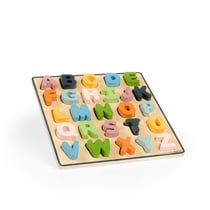 Puzzle d alphabet en Bois majuscules