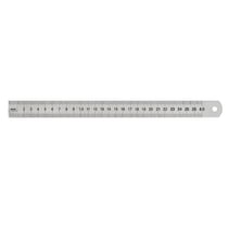 Réglet - Règle plate - 50cm - Flexible - Inox - Gradué sur 1 face - Wonday