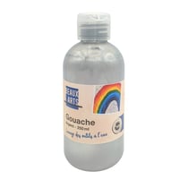 MégaCréa DIY - Gouache fabriqué en France Argenté 250 ml