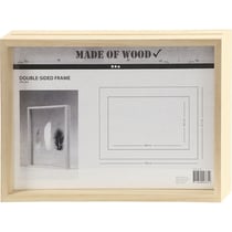 Cadre herbier en bois - 22,1 x 30,8 x 4,5 cm