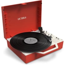 Platine vinyle Victrola Re-Spin Eco conçue Rouge