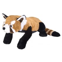 Grande peluche renard roux 80 cm - cuddlekins - wild républic - 17956