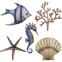 10 Confettis à Parsemer Coquillage - Bois