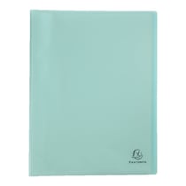 Porte-vue - 80 vues - Vert pastel - Polypro - A4 - Exacompta