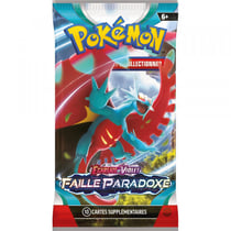 Booster pokémon ev04 - ecarlate et violet : faille paradoxe - asmodee - cartes a collectionner française