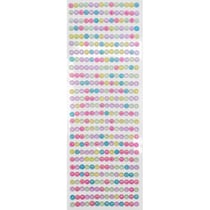 MégaCréa DIY - Stickers strass pastels 378 pièces
