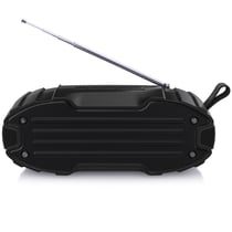 Enceinte Bluetooth Outdoor Waterproof Avec Fonctions Mains-Libres et FM Autonomie 8H Noir YONIS
