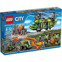 LEGO® 60125 Hélicoptère de transport : Volcan éruptif - City
