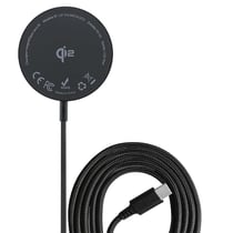 Samsung Chargeur Magnétique sans Fil 15W Compatible Qi2 Rapide Noir