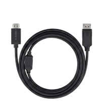 Belkin Câble DisplayPort vers HDMI 4K UHD 1,8m Plug-and-Play Connexion Active Noir