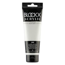 Peinture acrylique - Blanc nacré - 085 - BLOCKX Artist - Qualité beaux-arts - Tube 120ml