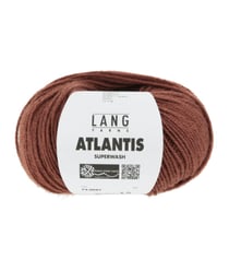 Pelote de laine vierge ATLANTIS - Lang Yarns 0087 Marron
