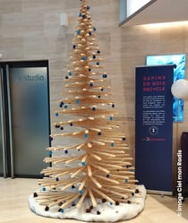 Sapin en Bois - 300cm - Mon Sapin Woody