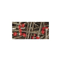 épingles avec tête colorà­ée, 21x0,7mm, boîte 500 pièces, rouge classique