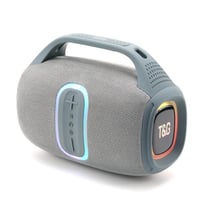 Enceinte Bluetooth Portable Sans Fil Avec Lumières RGB Et Son Clair Gris YONIS
