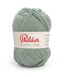 Pelote de laine d'Agneau à tricoter Phil Lambswool - Phildar Tilleul Vert