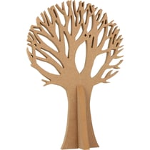 Silhouette 3D arbre 20,5x30 cm - MDF - Silhwood