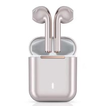 Ecouteurs Bluetooth 5.1 Sans Fil Confortables Étanches Longue Autonomie Rose YONIS