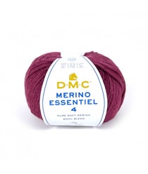 Pelote de laine Merino Essentiel 4 - DMC - Certifié Oeko-Tex 858 Violet