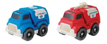Petites Voitures - Pack de police et camion de pompier