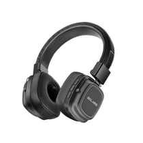Avizar Casque Stéréo Bluetooth 5.3 Portland avec Micro Jack 3.5mm Noir