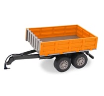 Benne orange pour tracteur RC 1:16