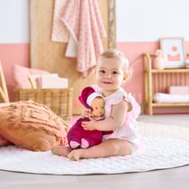 Doudou Babipouce Rose Grenadine