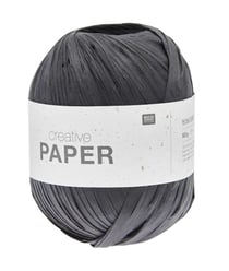 Pelote Creative Paper – Rico Design : Le Fil Idéal pour Vos Créations en Papier 10 Noir